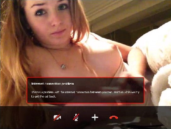 amateur recorded skype webcam elise