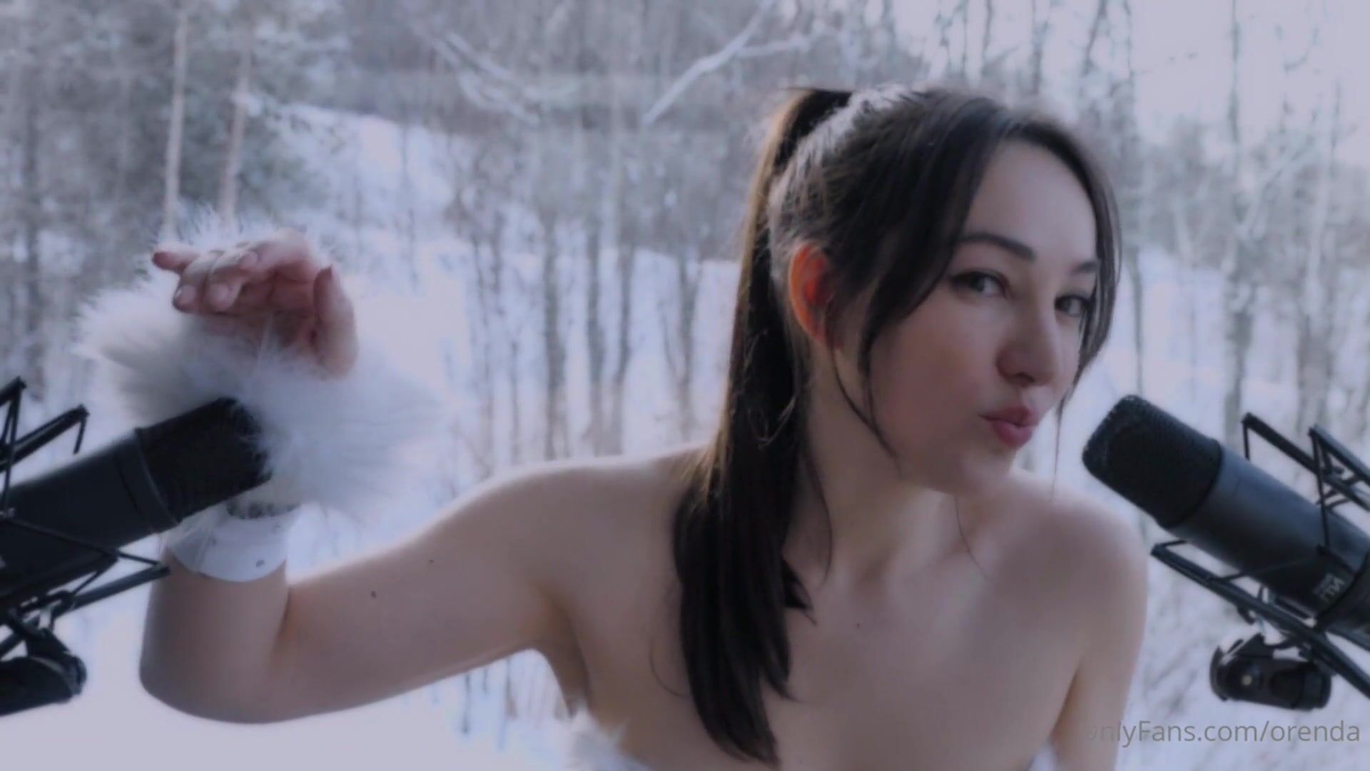 Watch Free Orenda ASMR Nude Snow Triggers Video Leaked Porn Video - Anon-V